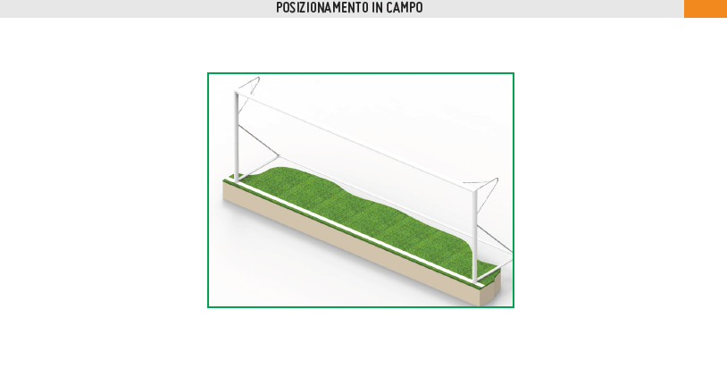 Coppia porte calcio a 7 in alluminio dimensioni cm 600x200 Art. S04310
