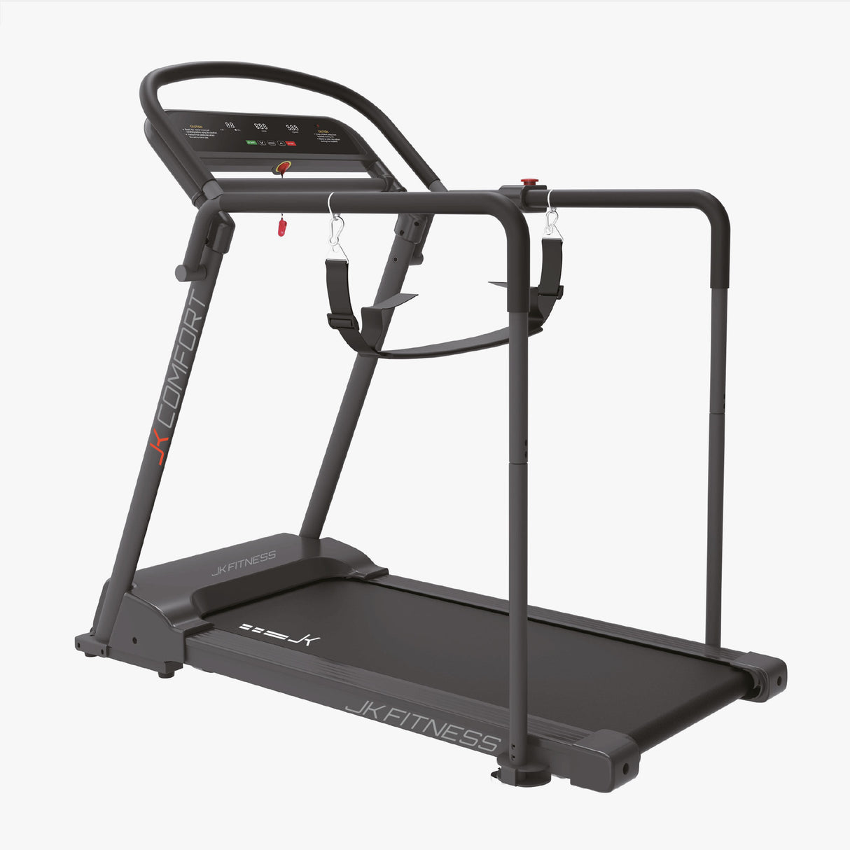 TAPIS ROULANT CON CORRIMANO JK FITNESS Linea Home - velocità 8 km/h - peso max utente 135 kg cod.JK-COMFORT