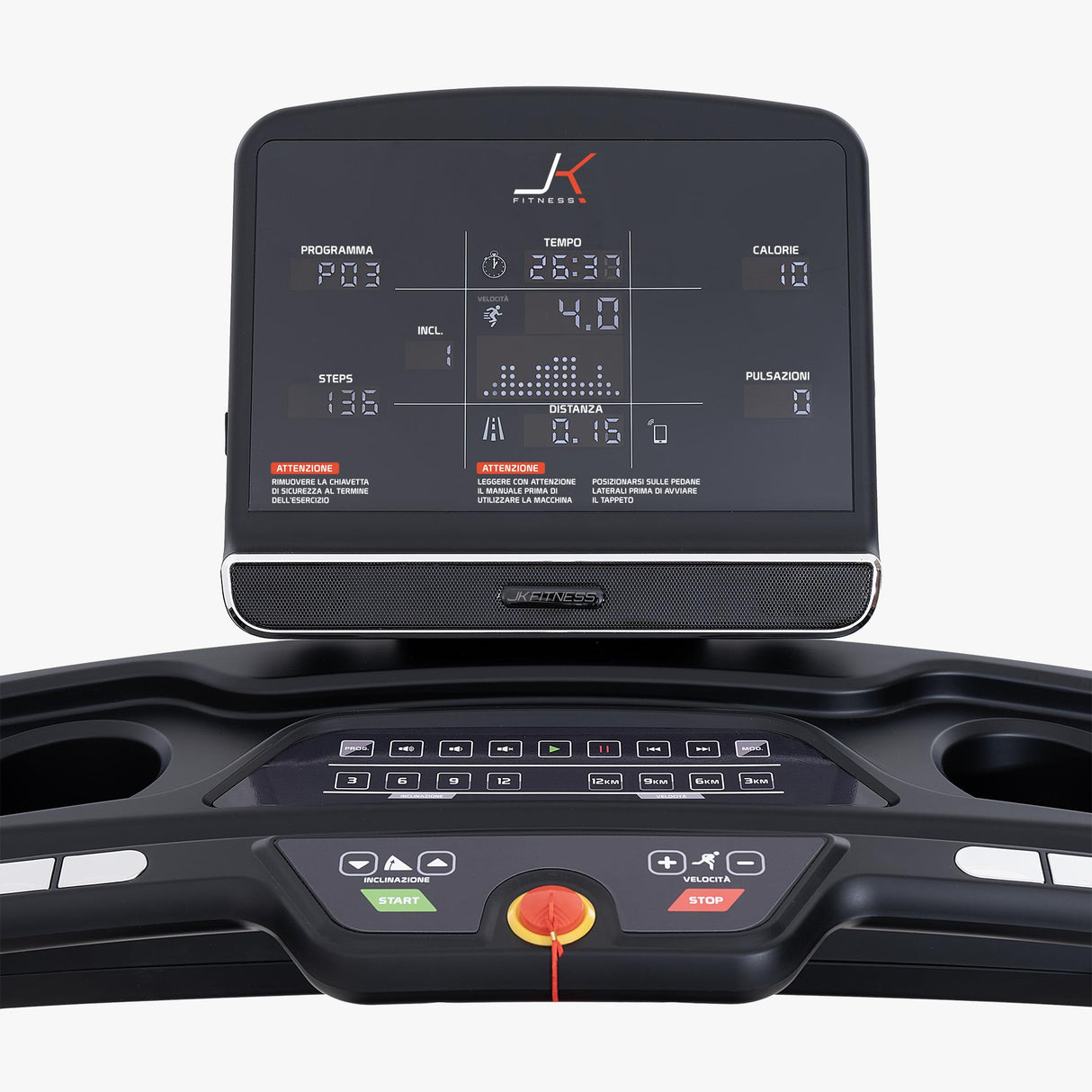 JK 184 tapis roulant elettrico richiudibile JK Fitness