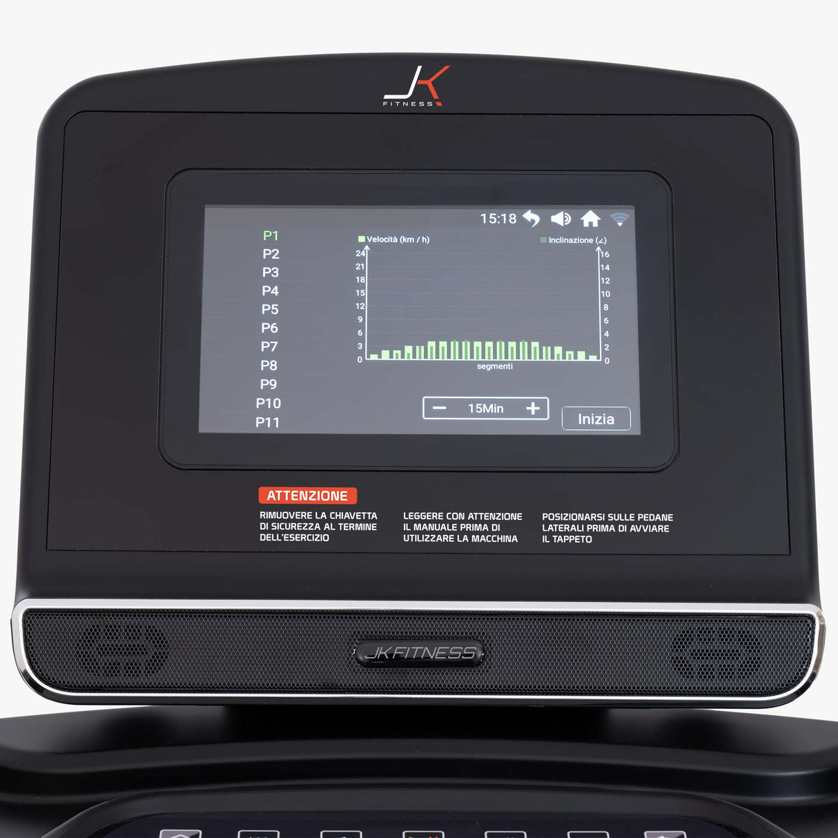 JK 194 tapis roulant elettrico richiudibile JK Fitness
