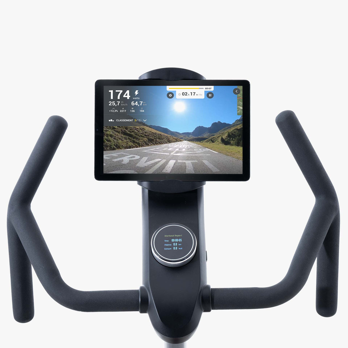 INDOOR CYCLE ELETTROMAGNETICA TRASMISSIONE A CINGHIA JKV52
