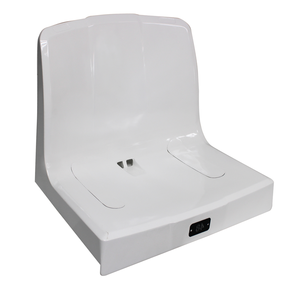 Seduta a scocca monoblocco per impianti sportivi e stadio M2025 versione anti UV (non Ignifugo)