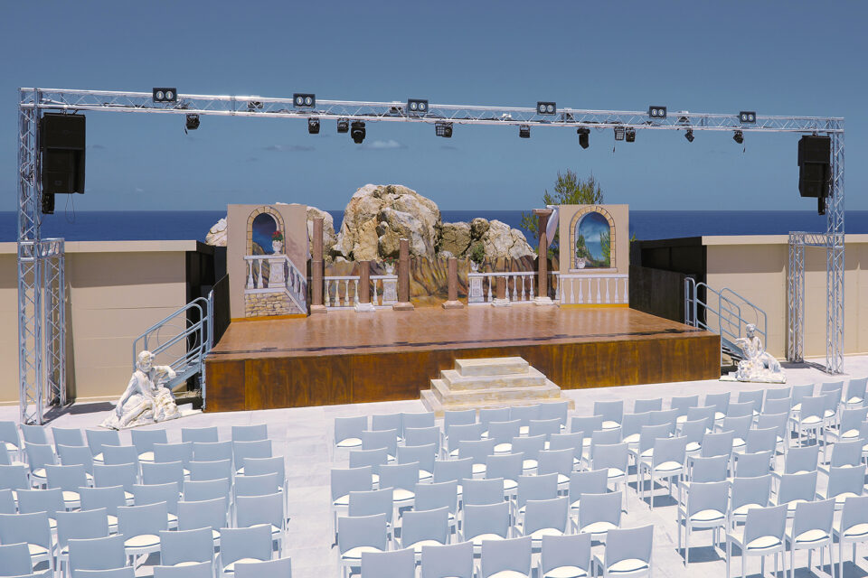 Palco Modulare M.O. per Eventi, Concerti, Feste e Manifestazioni