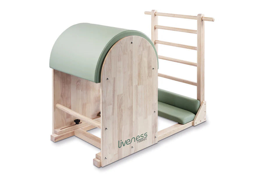Liveness Ladder Barrel in legno di quercia naturale Green Tea - PTX-1900G