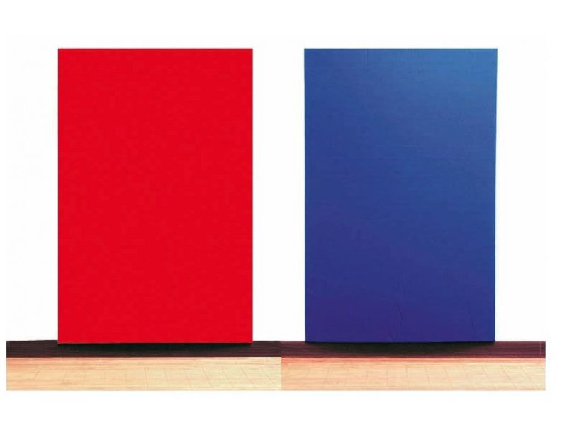 Protezione Murali DeS antitrauma sp. 22 mm Ignifuga cl1, ideale per palestre ed ambienti sportivi Cod. 084-1-LAV-BLU o 084-1-LAV-ROSSO