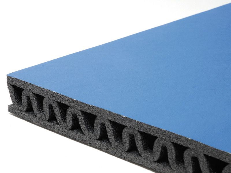 Protezione DeS murale spessore 4 cm - doppio strato+onda Cod: 083-2