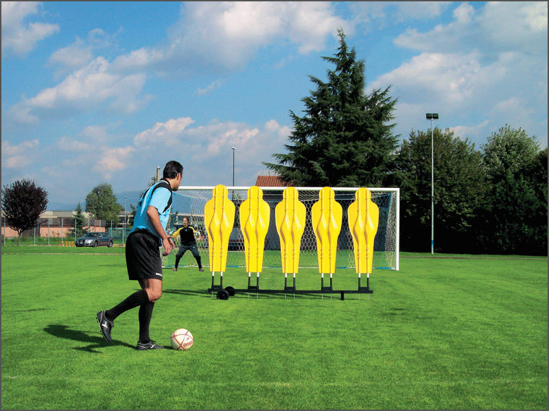 Carrello mobile di acciaio verniciato per supporto di nr 5 sagome S04546 o S04548 (sagome escluse) Art. S04550