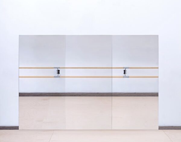 Specchio a Parete Modulare per Danza "GEDEONE" 120 x 210 cm spessore 6 mm