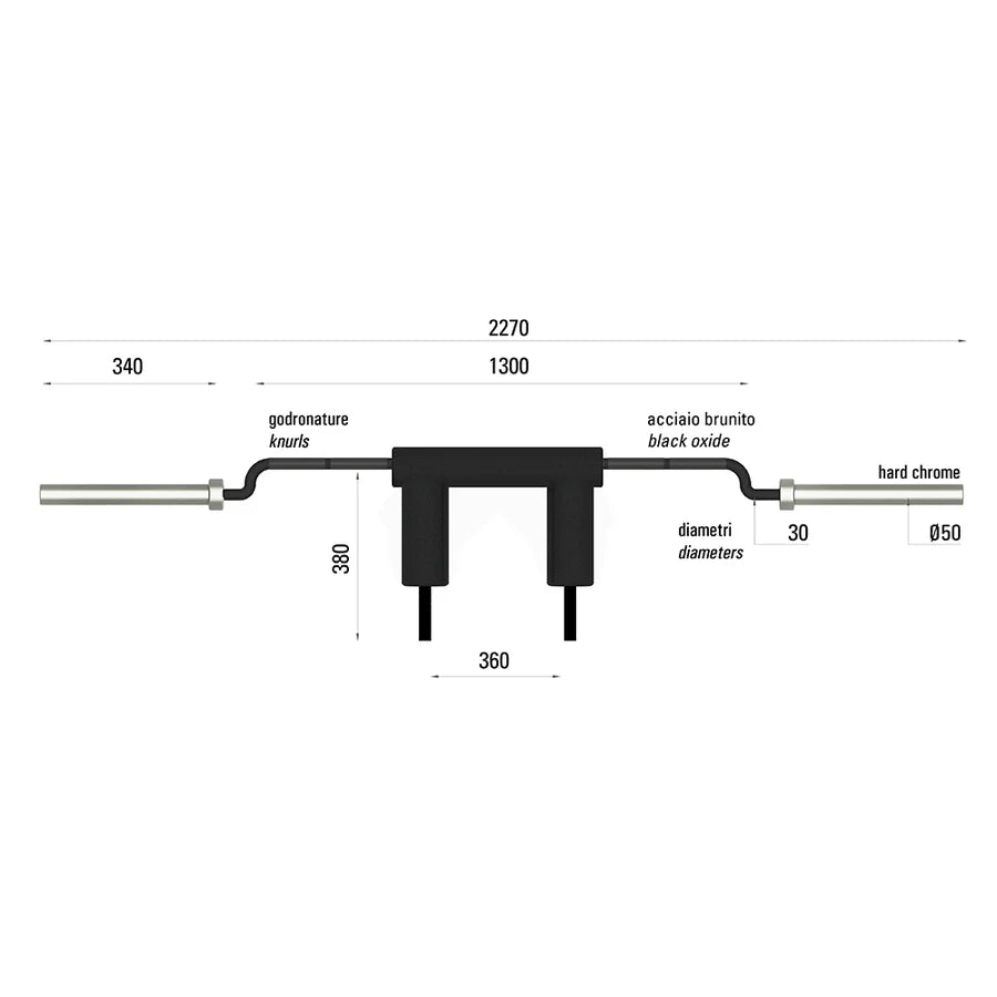 Toorx Professional Safety Squat Bar SSB-PRO