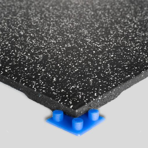 SQUARE PREMIUM CLIC, 20 mm, NERO, PUNTINATO BIANCO o GRIGIO, SABBIA