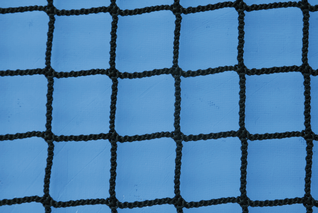 Rete mini tennis mt. 7x0,75 Maglia QUADRA da 45x3mm Art. T044