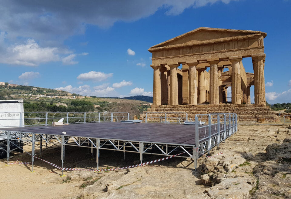 Palco Modulare M.O. per Eventi, Concerti, Feste e Manifestazioni