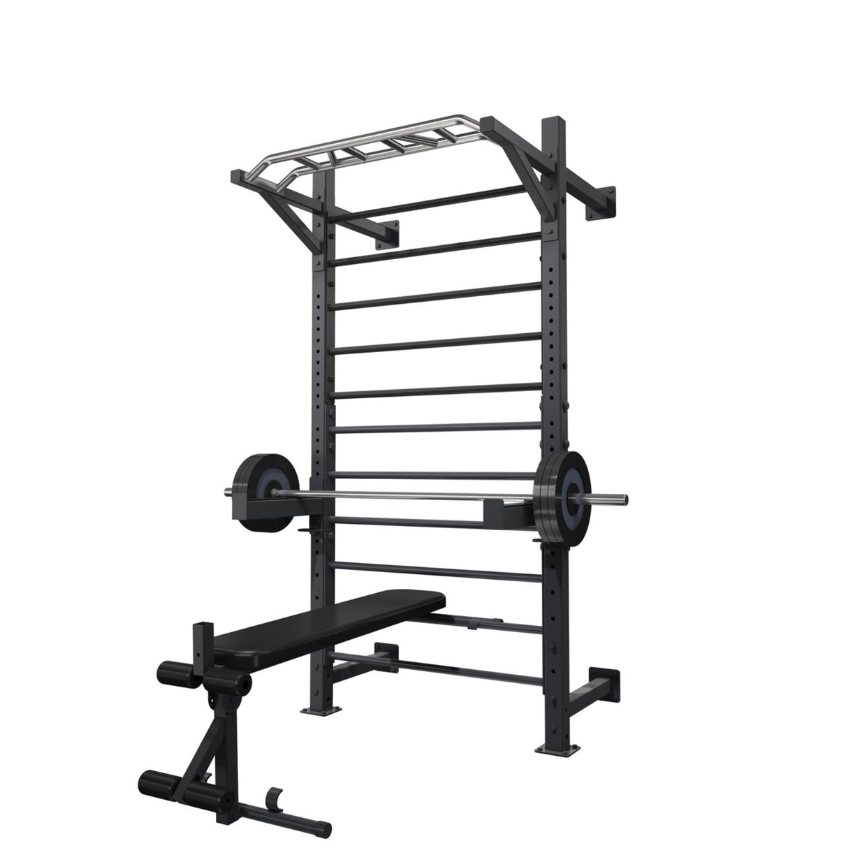 Panca piana PANCALDX3-5 / inclinata / declinata / abdominal per spalliera LDX 5000 Toorx