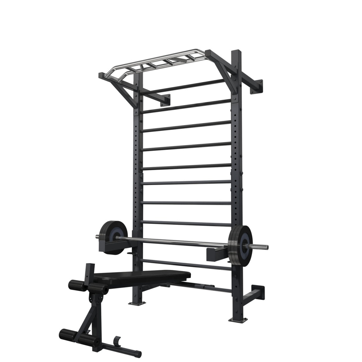 Panca piana PANCALDX3-5 / inclinata / declinata / abdominal per spalliera LDX 5000 Toorx