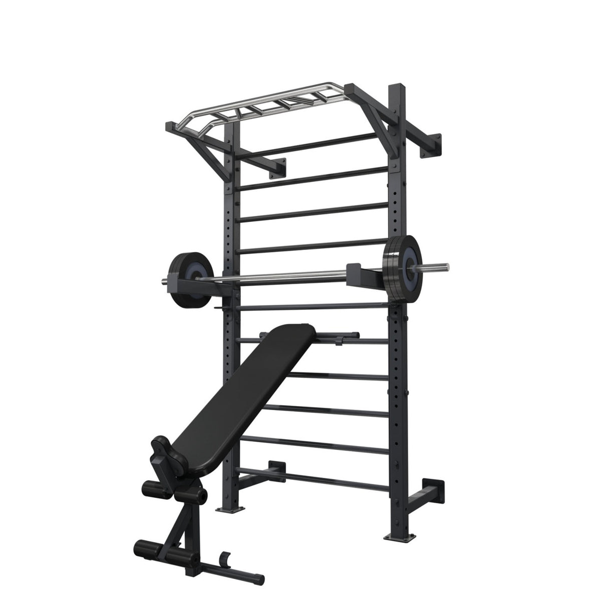 Panca piana PANCALDX3-5 / inclinata / declinata / abdominal per spalliera LDX 5000 Toorx