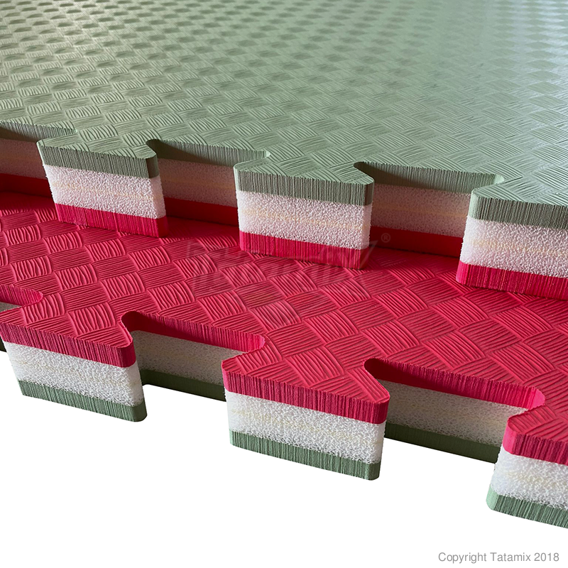 Tatami Eva Wood Effect / Effetto Legno 4cm combinazione tra Eva e Polietilene Cod. HB40W