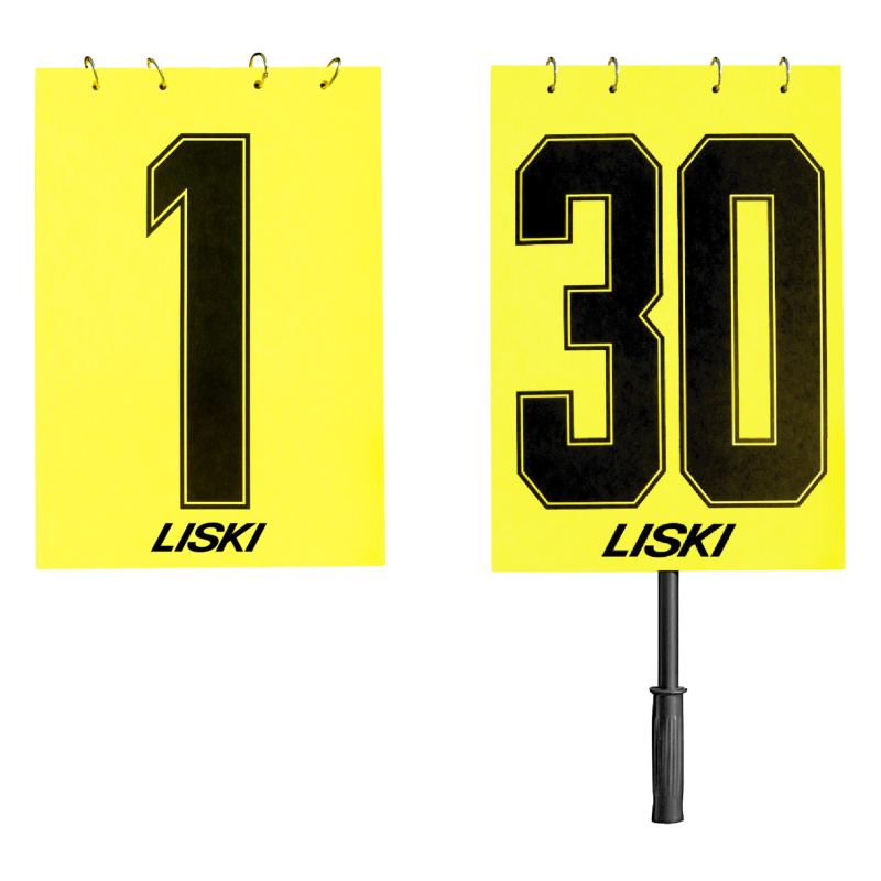 Blocco numeri sostituzione giocatori con impugnatura Art. F 749/F