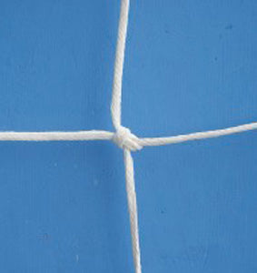 Coppia Reti Calcio Ridotto 5x2m Maglia QUADRATA in Polietilene da 120x3,5mm Art. 171