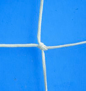Rete allenamento per tiri di precisione Calcio regolamentare 7,5×2,5 mt a maglia QUADRA ANNODATA Polietilene 130x4mm Cod. 161