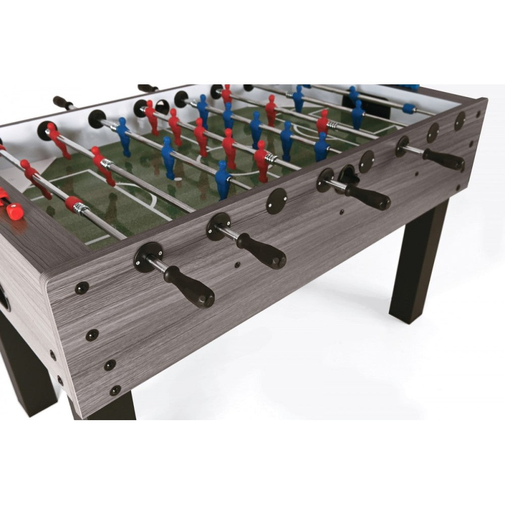 Calciobalilla F 100 Rovere grigio, aste rientranti Garlando COD. F100GRRLNO