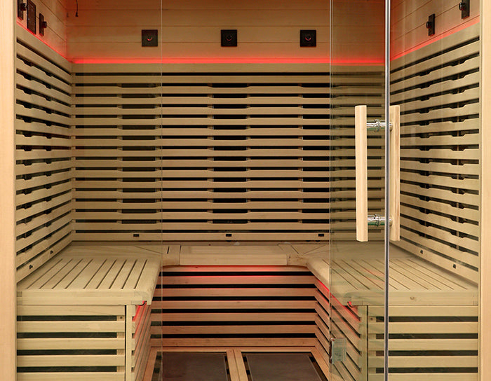 Sauna infrarossi al quarzo Canopèe 2 posti Cod. HL-CNP02