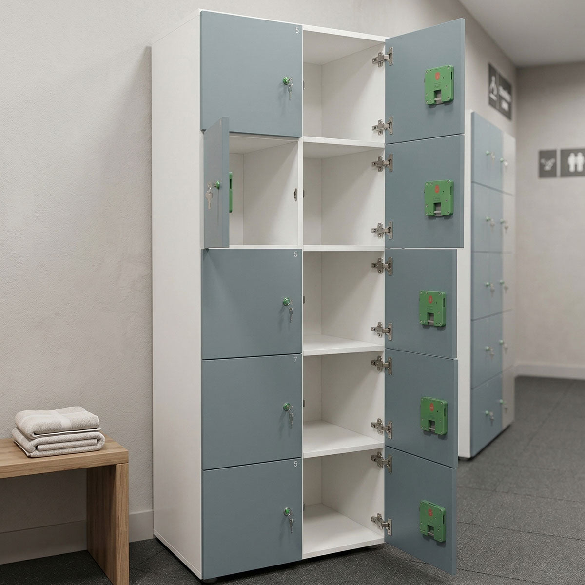 Armadio Casellario Portavalori 10 Ante / posti COD: IF1069/E