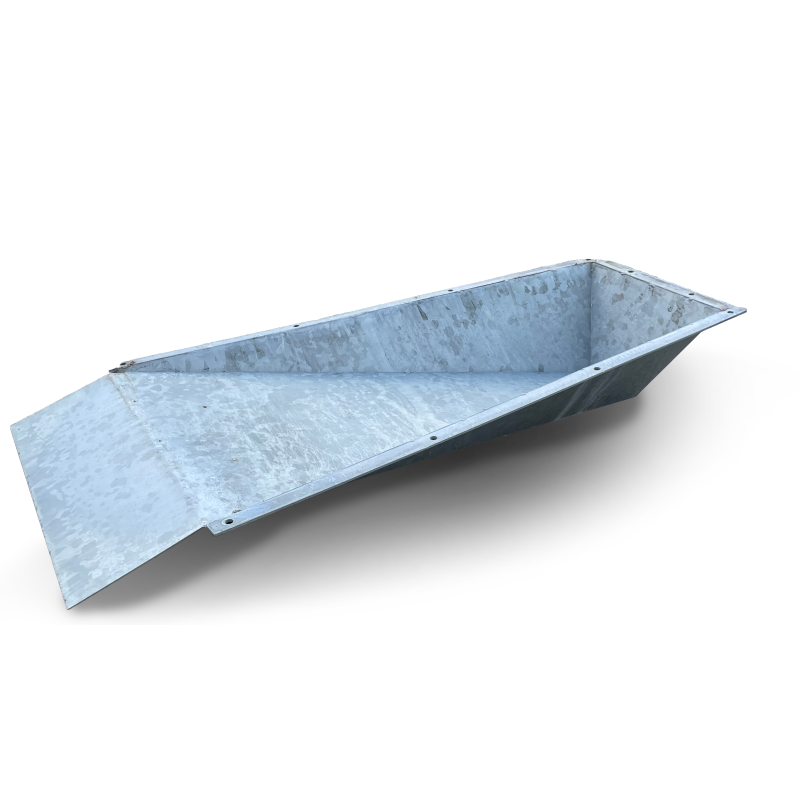 Cassetta zincata per appoggio asta Art. A 492