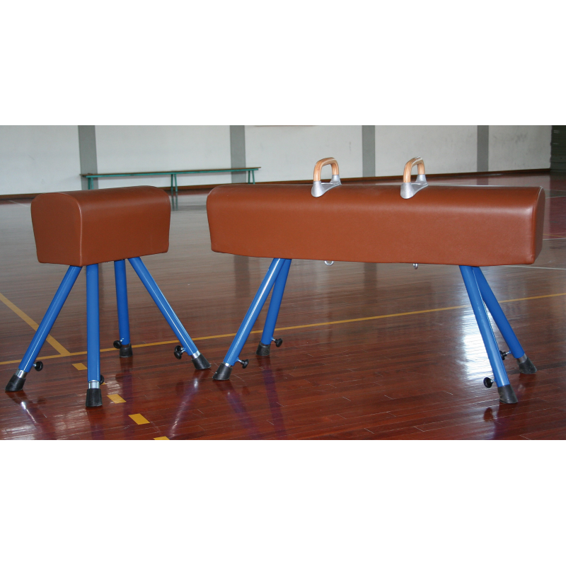 Cavallina Con Fusto In Cuoio Naturale Art G140