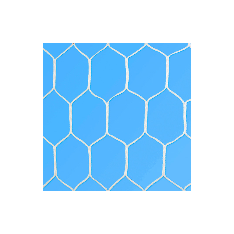 Coppia reti per porte calcio regolamentari m.7,50x2,50 Art. F 740/5