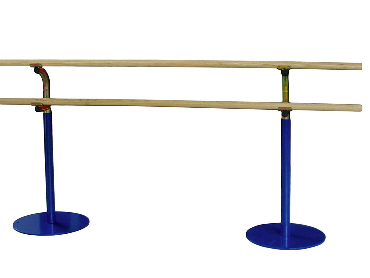 Coppia supporto mobile doppio regolabile per sbarra danza Art. G 408/D