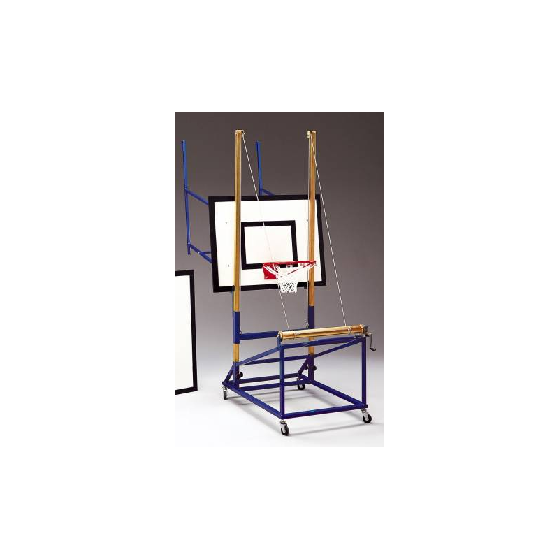 Coppia tabelloni + struttura per minibasket applicabile a qualsiasi tipo di impianto pallacanestro Art. B 667