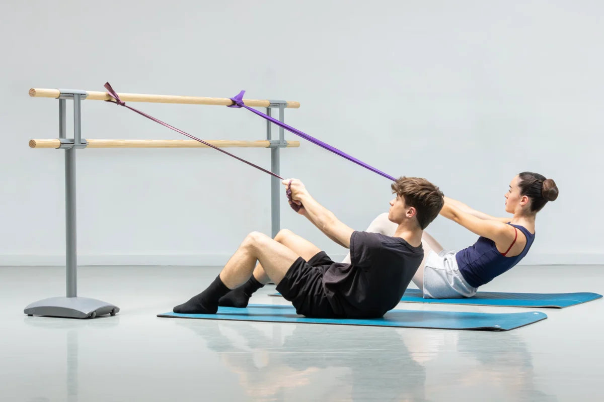 Sbarra Danza Mobile Modello Maurice Da 5 M Con Ruote e 3 supporti