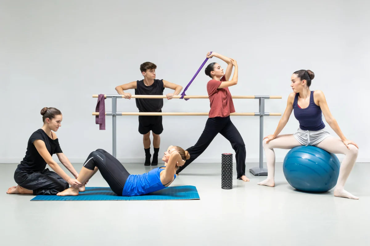 Sbarra Danza Mobile Modello Maurice Da 5 M Con Ruote e 3 supporti