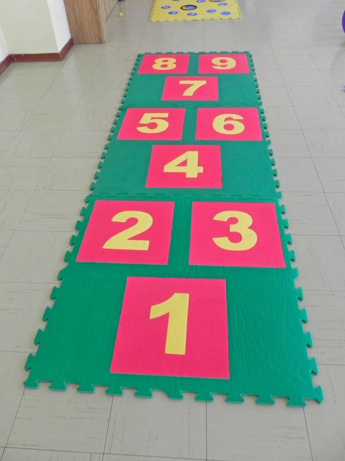 Gioco della Campana su Tappeti Polymat Light (in EVA) Tatami bambino Asilo Nido spessore 10 mm Cod. 2700.3