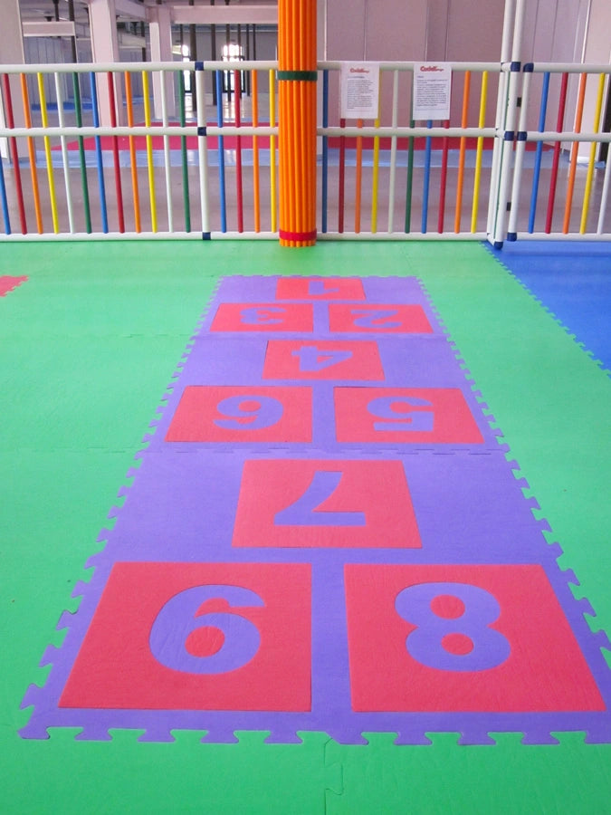 Gioco della Campana su Tappeti Polymat Light (in EVA) Tatami bambino Asilo Nido spessore 10 mm Cod. 2700.3