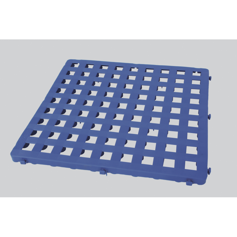 Pedane Doccia Pvc Componibile 50x50cm Blu Art. S 883/B Blu Quantità minima per la vendita 10 pedane