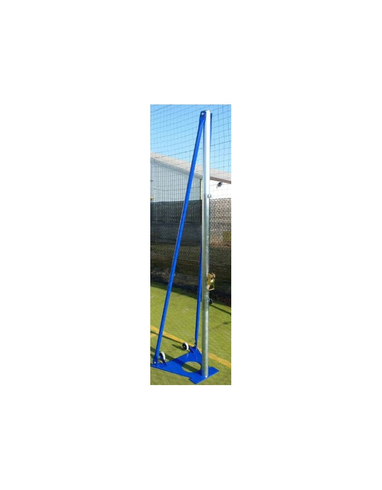Impianto Pallavolo a traliccio sgancio rapido tipo Globus con piastra antitorsione applicabile su bussole Globus Cod. 5026