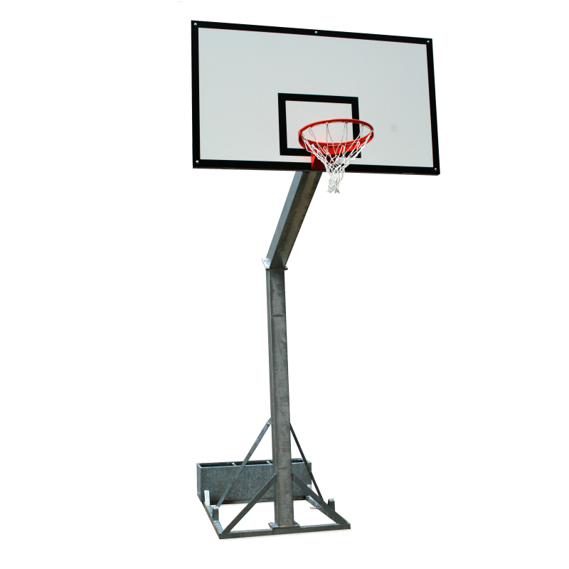Impianto basket monotubolare zincato esterno trasportabile Art. B 651/T