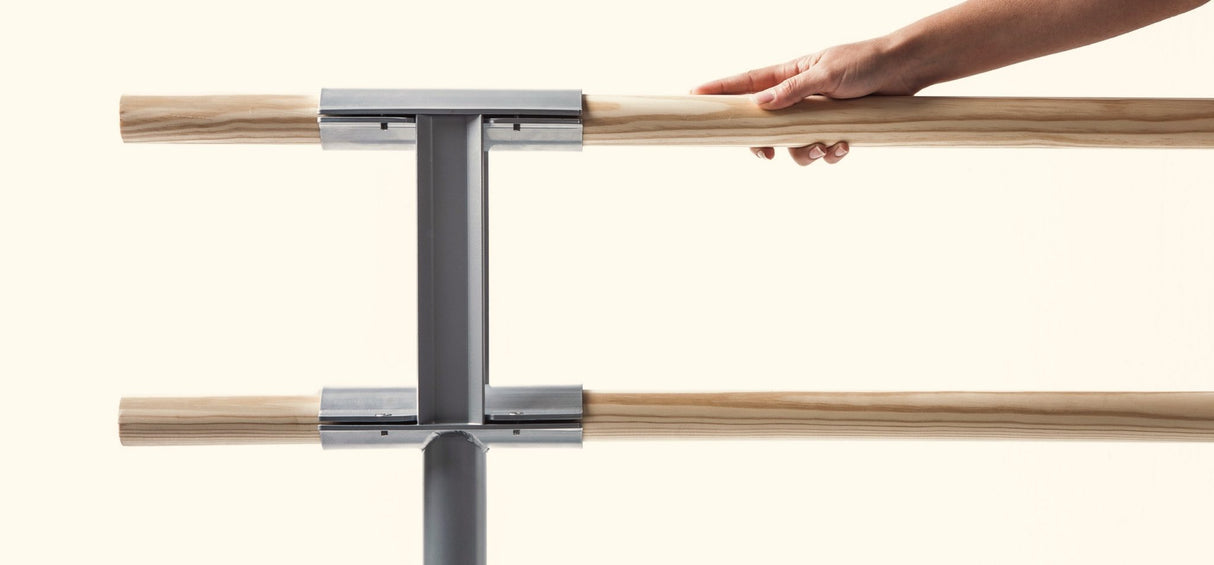 Sbarra Danza Mobile Modello Maurice Da 5 M Con Ruote e 3 supporti