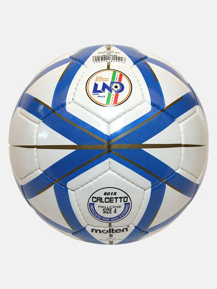 Pallone Calcetto MOLTEN 801X PU-PVC Misura 4 Rimbalzo Regolare