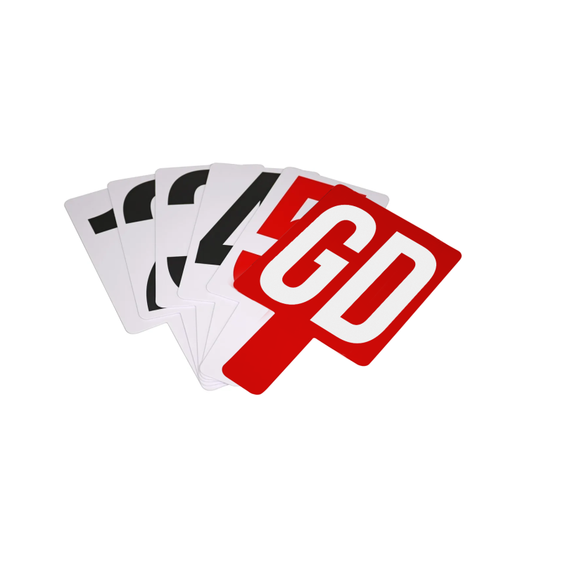 5 Palette per giudici pallacanestro Art. B 692