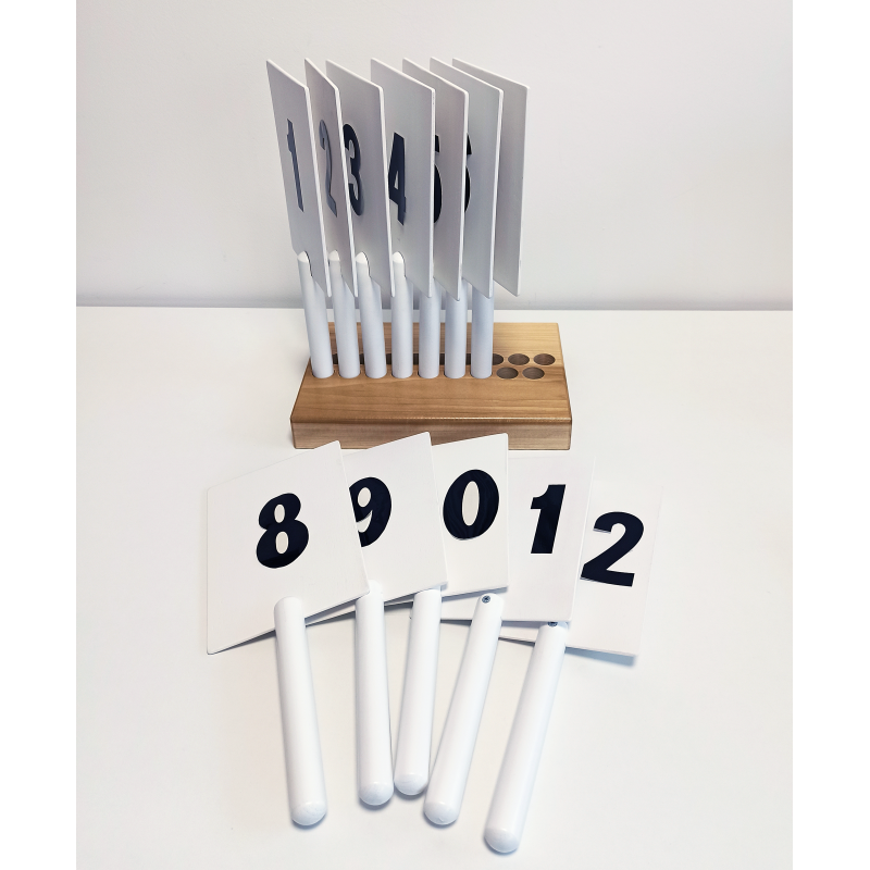 Serie palette per sostituzione giocatori Art. V 724