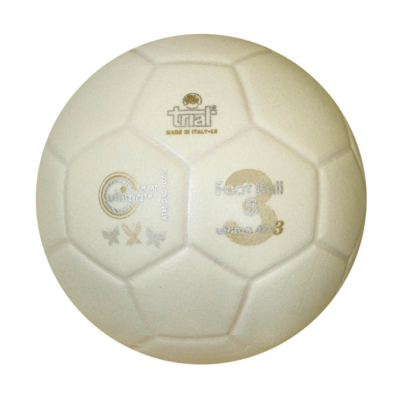 Pallone da calcio n.5 in gomma soffiata Ultima 40, peso gr.420 Art. F 755