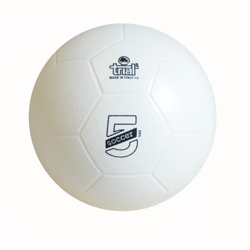 Pallone calcio in gomma sintetica n.5, peso gr. 420, diam.cm.21,5 V40 Art. F 755/5