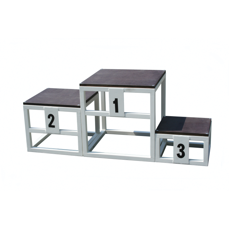 Podio vincitori componibili a 3 gradini Art. K 840