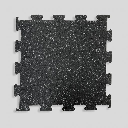 Pavimentazione anti trauma Puzzle HD Dot 5, spessore 8mm, colori bianco o blu