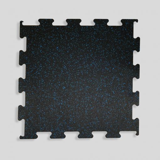 Pavimentazione anti trauma Puzzle HD Dot 5, spessore 8mm, colori bianco o blu