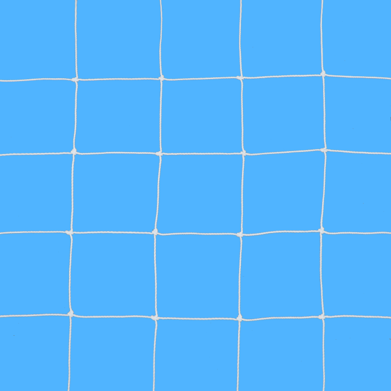 Reti per porte calcio regolamentari 7,50x2,50 m Art. F 741