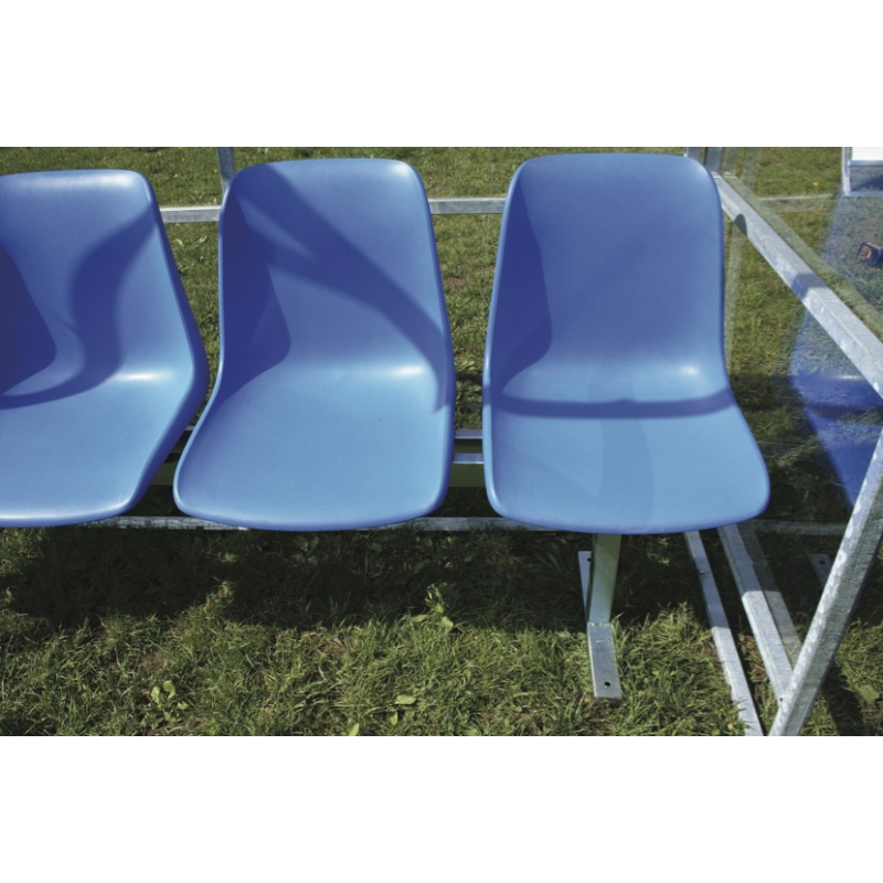 Scocca in plastica singola Art. F 746/S (Mod. Helene) Seduta per Sedia, Panchine o Stadio
