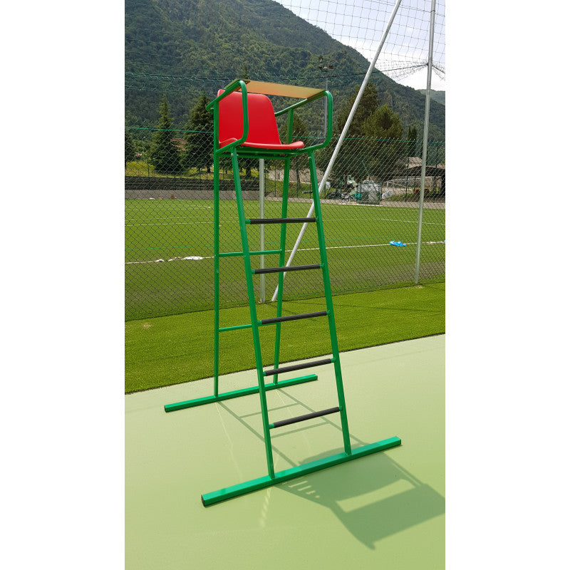 Seggiolone verniciato per arbitro gioco tennis Art T 790